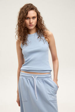 ЕВТ 3296/голубой кашемир майка жен