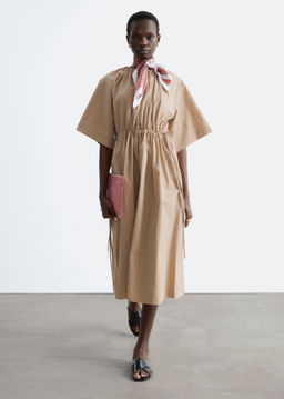 Vestido midi con cordones de ajuste - H&m фото 3