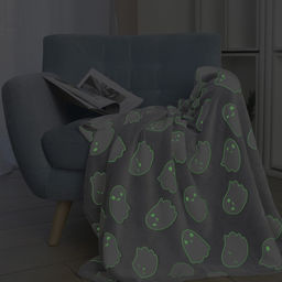 Плед светящийся Casa Conforte Stella Casper 100х150см, серый, фланель 190 гр/м, пэ100%  фото 3