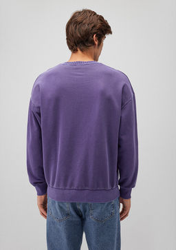 Rick and Morty Bask?l? Mor Sweatshirt - Mavi фото 4