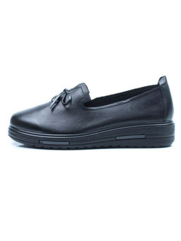 03-5071 BLACK Полуботинки женские (натуральная кожа)