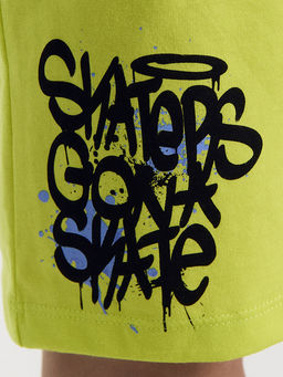 Шорты для мальчиков мультипак (2 шт.) в салатовом и сером цвете - Mark formelle фото 7