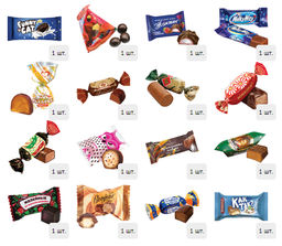 Ёлочные игрушки 900 г. картон - Сладкий мир фото 4