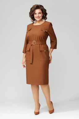 Платье Nadin N 2105_1 терракот