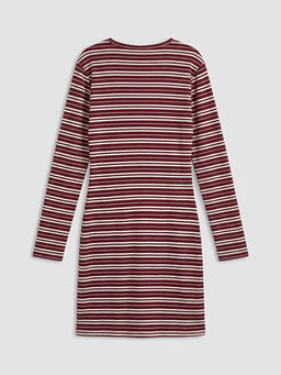 Bisiklet Yaka Ta?l? K?z ?ocuk Elbise