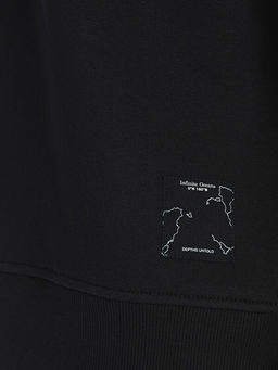 Bisiklet Yaka Uzun Kollu Erkek Kal?n Sweatshirt