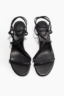 Sandalias de piel con tac?n kitten - H&m фото 3