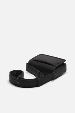NYLON CROSSBODY BAG WITH FLAP - Zara фото 4
