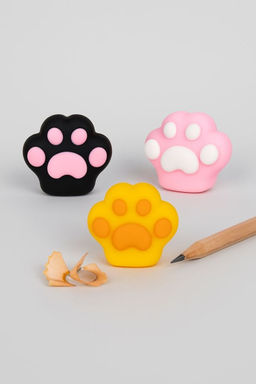 Точилка для карандашей "Soft paw", mix, шоу-бокс 24 шт.