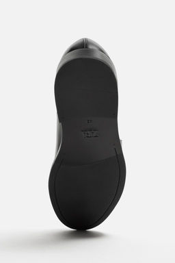 LEATHER BUCKLE SHOE - Zara фото 6