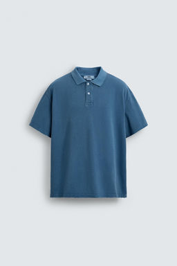 WASHED PIQU_ POLO SHIRT - Zara фото 15
