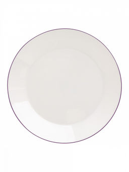 Тарелка сервировочная D26,5 белый cтеклокерамика