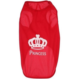 Цена за 2 шт. Майка для кошек и собак мелких пород "Бонита на стиле", мамина принцесса, размер ХL (обхват шеи 36, длина спинки 39см, объем груди 54см, от 9 до 11кг)