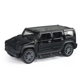 Чёрная инерционная машинка Сафари die-cast,1:32, открывающиеся двери