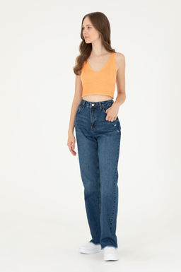 Женские синие джинсовые брюки Неожиданная скидка в корзине - U.s. polo assn фото 3