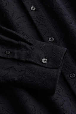 Camisa efecto encaje Regular Fit - H&m фото 2