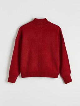 Dik Yaka Kad?n Triko Kazak