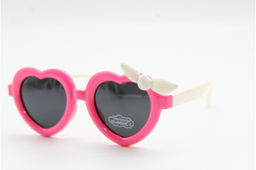 Солнцезащитные очки Feillis Polarized (детские) 66663 42-20-128 розов.с белыми дужками