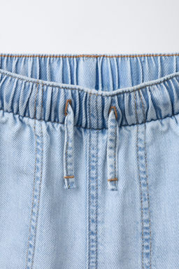 BERMUDA DENIM FLUIDA / Azul - Zara фото 3