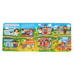 Книжка с липучками Все профессии важны, 12 стр. - Буква-ленд фото 4