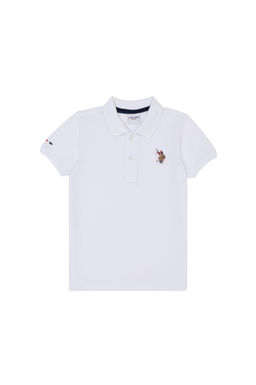 Белая базовая футболка для мальчика - U.s. polo assn фото 10