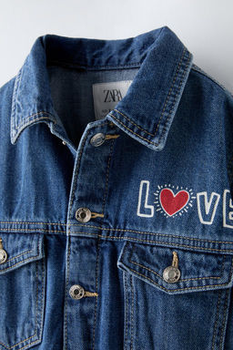 KEITH HARING ® DENIM JACKET - Zara фото 3