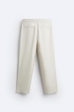LYOCELL JOGGER WAIST TROUSERS - Zara фото 19