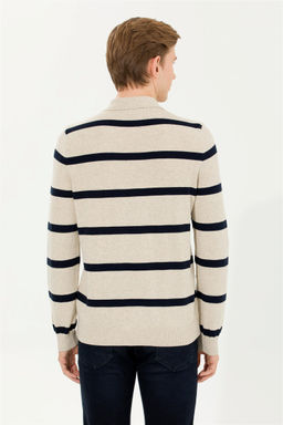 Мужской свитер из трикотажа Stone Melange - U.s. polo assn фото 11