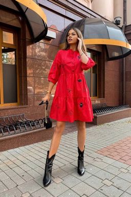 Платье Pavlova 117 красный