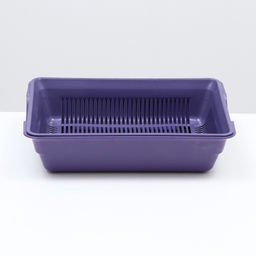 Туалет глубокий с сеткой 36×25×9 см, фиолетовый