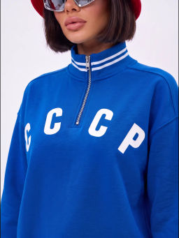 свитшот толстовка СССР футер 3хнитка петля, качество пенье - Knitka wear фото 17