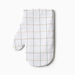 Варежка-прихватка Этель Harmony 20х27см,100% хл, рогожка 186 г/м2  фото 3