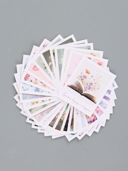 Открытки мини «Красота», набор 35 шт., 8×9.5 см