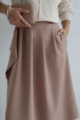 Юбка с запахом со складками - Martichelli фото 6