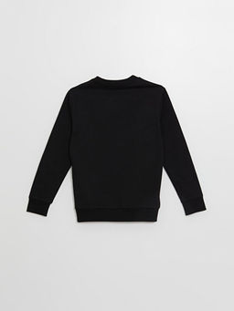 Be?ikta? Bask?l? Erkek ?ocuk Sweatshirt - Waikiki фото 3