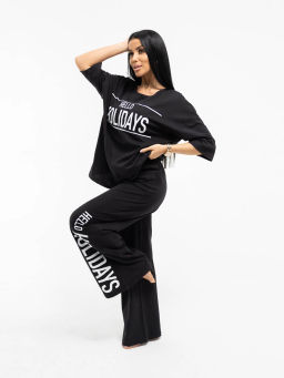 Костюм женский, цвет черный