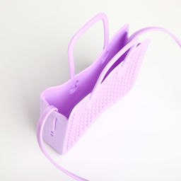 Сумка детская для девочки без застёжки, сиреневая