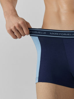 Цена за 2 штуки! Трусы боксеры мужские синие