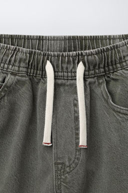 TWILL BAGGY TROUSERS - Zara фото 7