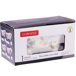 60232 Подставка для губки 170мл 12х6х6,2см Очарование доломит LR (х72) - Mayer&boch фото 3