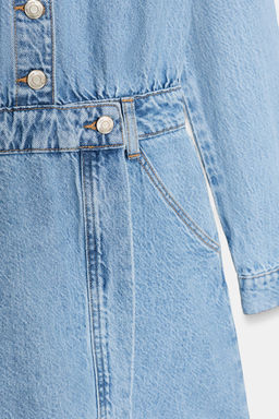 Z1975 SHORT DENIM DRESS - Zara фото 12