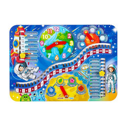 Развивающая игра «Часы - календарь. Космос»