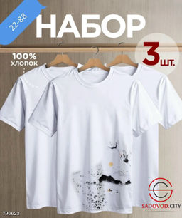 Набор мужских футболок (3 шт) - Bruno фото 2