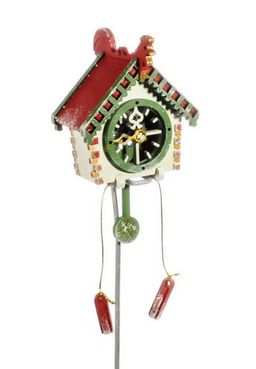 Елочные игрушки: Часы с маятником 1013 Red Roof - Idh фото 5