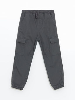 Beli Lastikli Erkek Bebek Pantolon