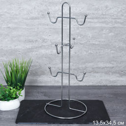 Подставка для 6 кружек 13,5 x35,5 см / 737-М /уп 100/