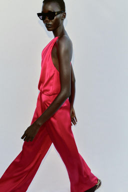 MONO ASIM?TRICO SATINADO / Fucsia - Zara фото 4