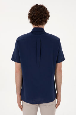 Erkek Lacivert K_sa Kollu G_mlek Sepette S_rpriz _ndirim - U.s. polo assn фото 6