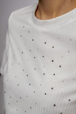 Арт. 3402/1 Футболка женская 44-52 (5 шт) Цвет:белый - Калинка фото 3