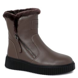 Женские ботинки TENDANCE Артикул 3165609, серо-коричневый